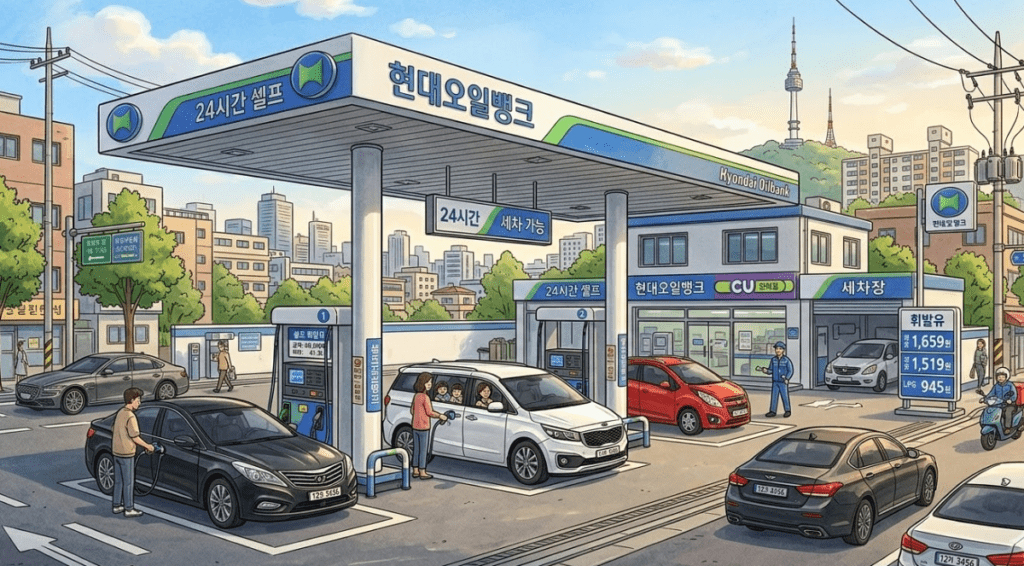 주유소